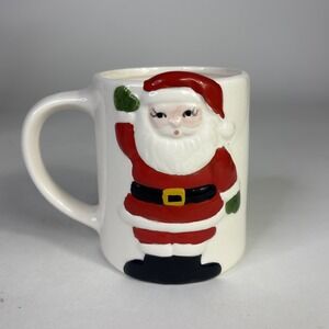 Vintage Santa Claus Coffee Cup Christmas Mug Holiday Wal-Mart